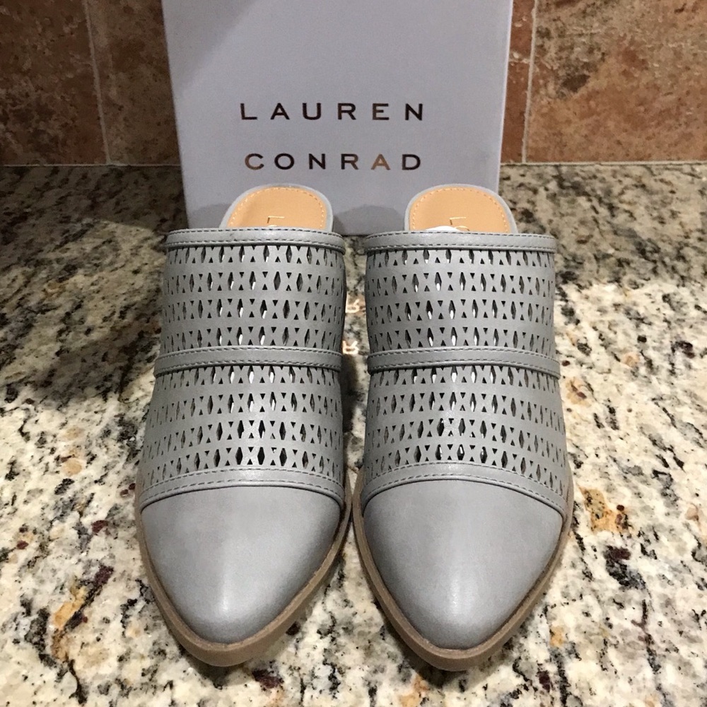 🎉HP🎉 Ponderosa Women's High Heel Mules in Gray - Picture 6 of 10